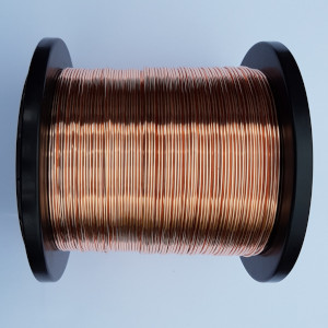 Copper wire on spool